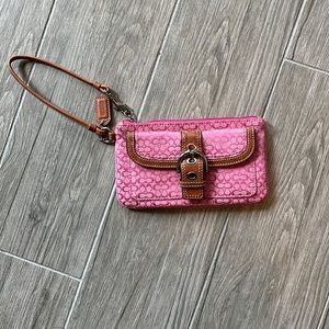 Authentic Coach Wristlet